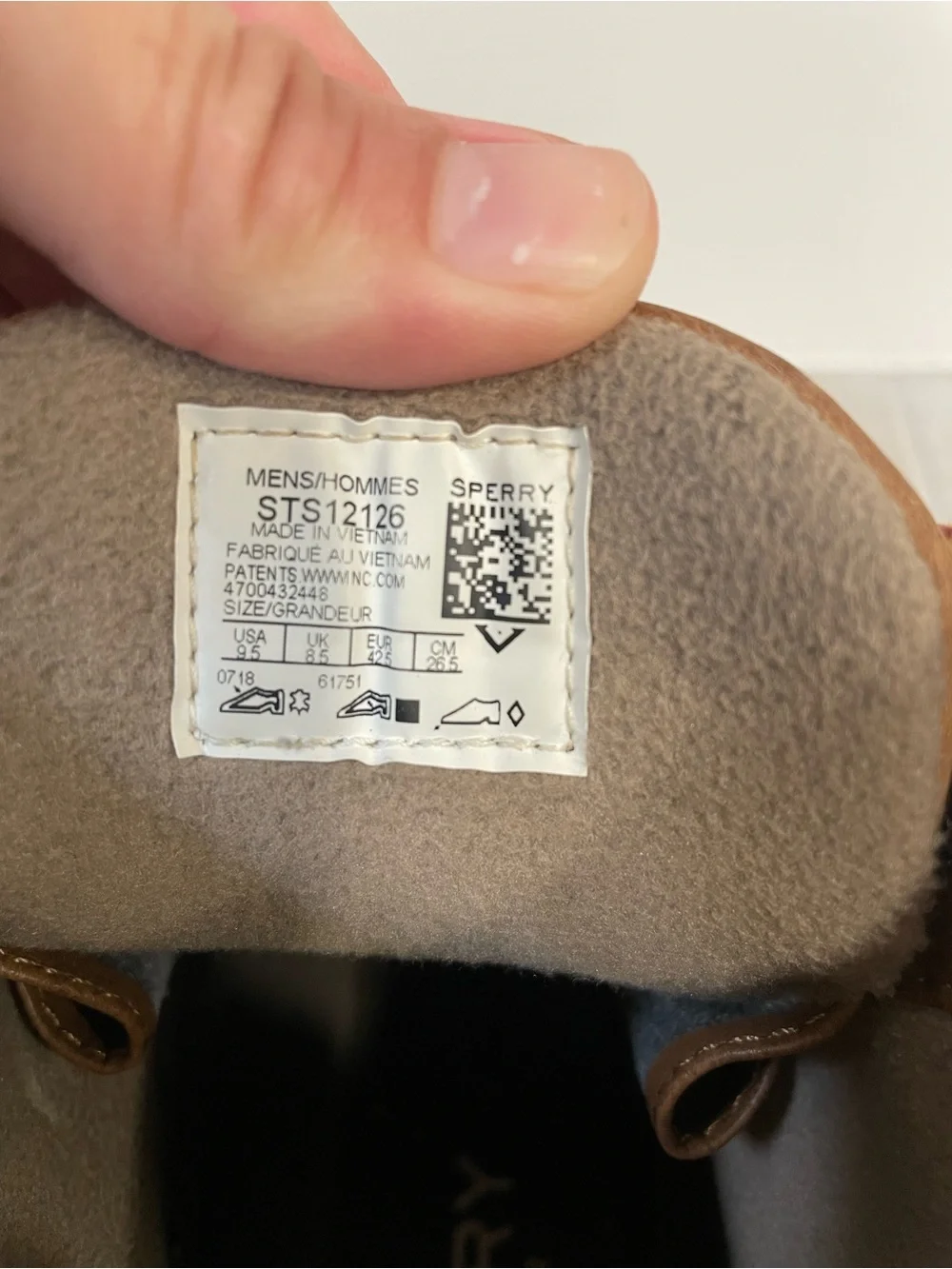 Sperry Brown and Olive Duck Boots